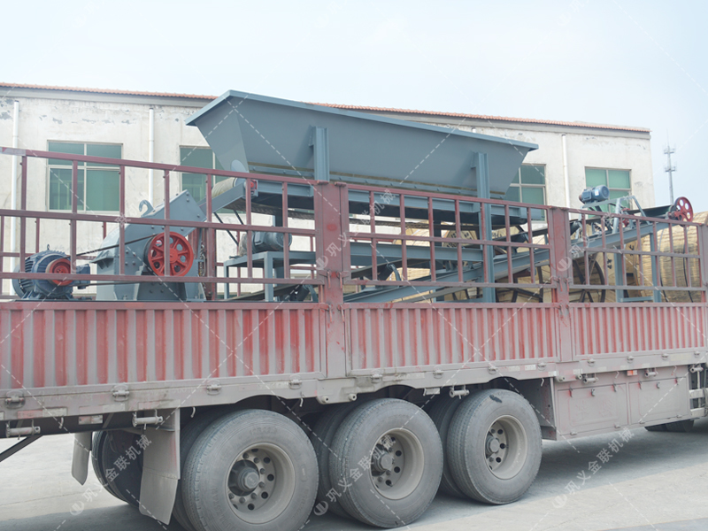 給料破碎輸送一體機發(fā)貨圖片_發(fā)往甘肅平?jīng)鯻破碎煤 給料破碎輸送一體機發(fā)貨圖片_發(fā)往甘肅平?jīng)鯻破碎煤